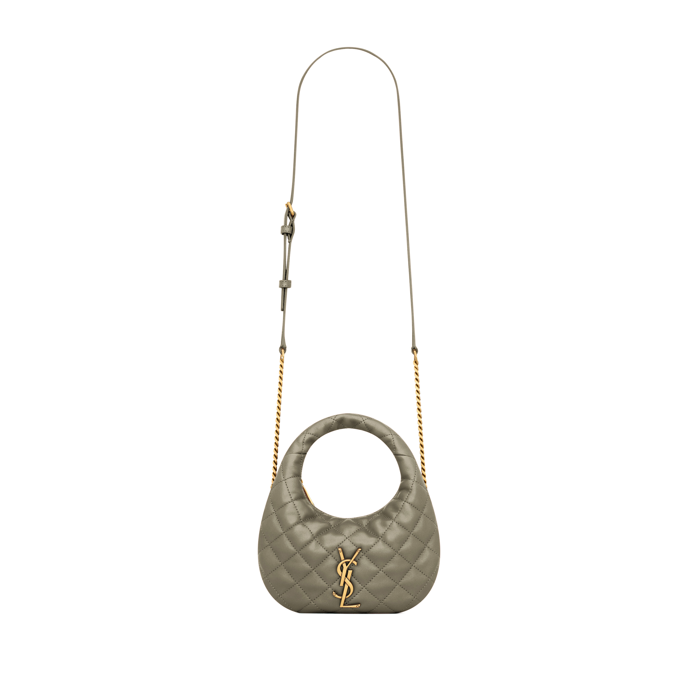 YSL ICARINO MINI IN QUILTED NAPPA 871329AAANG3775 (19*12*5cm)
